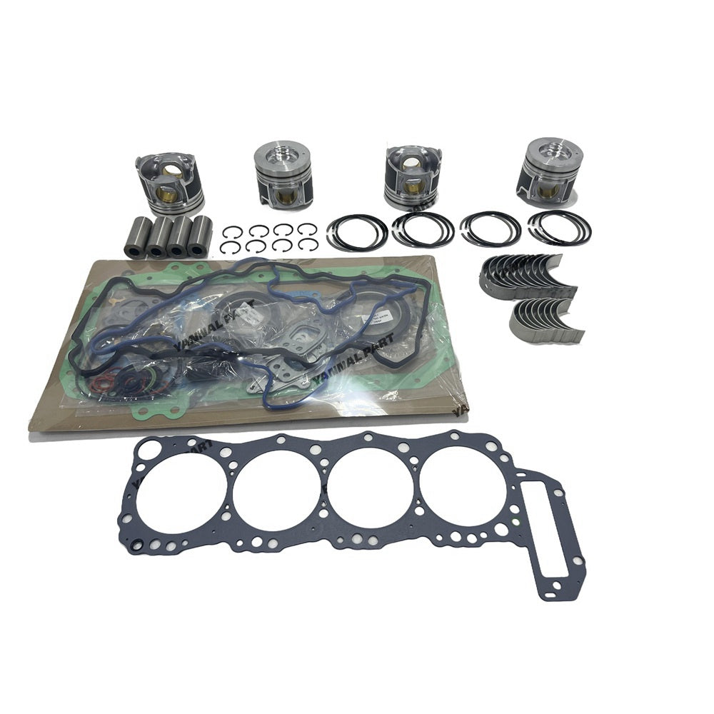 J05C Overhaul Rebuild Kit Piston Ring Gasket Set Bearing For Hino J05CT Engine