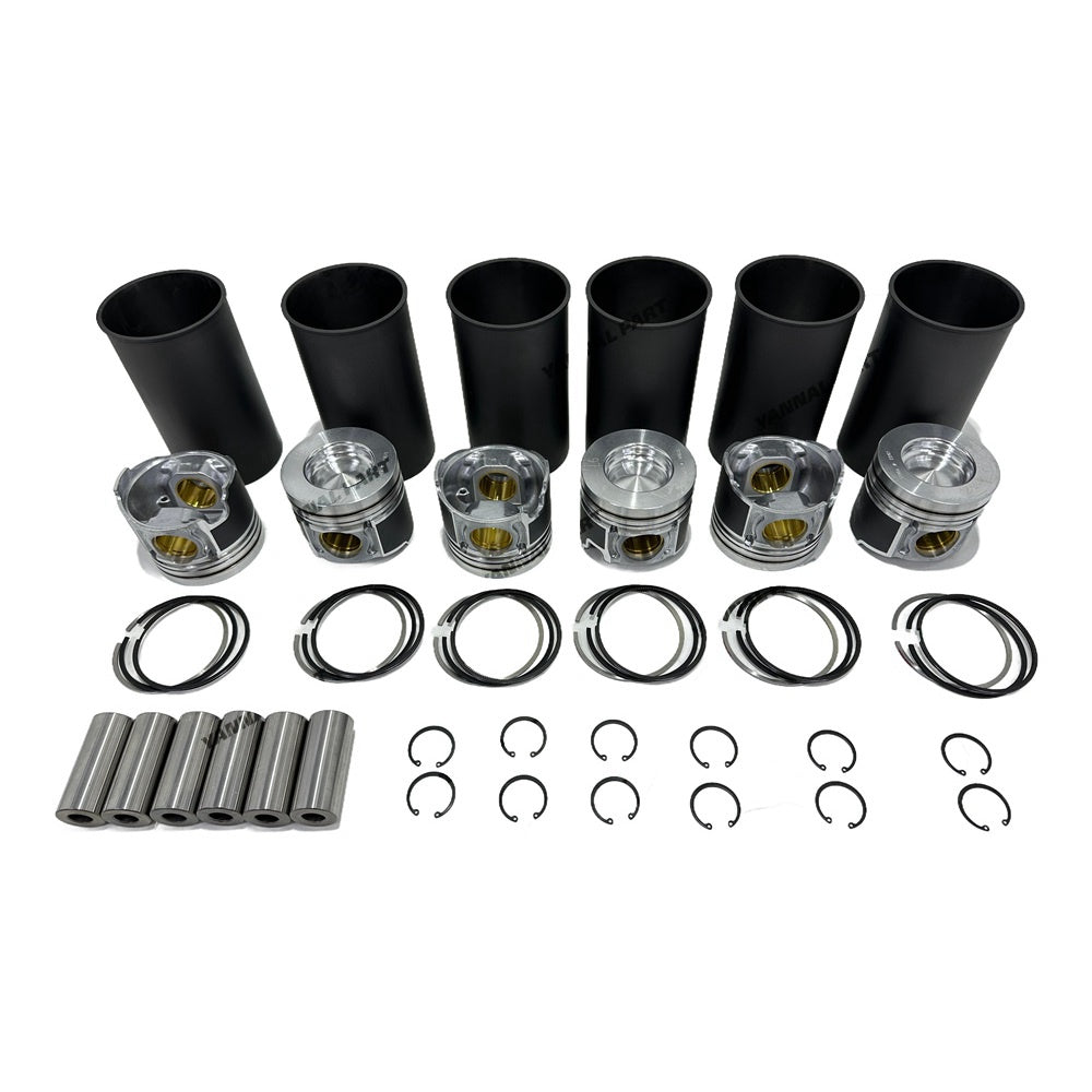 J08E New Cylinder Liner Kit For Hino 238 268 338 Excavator Engine Parts