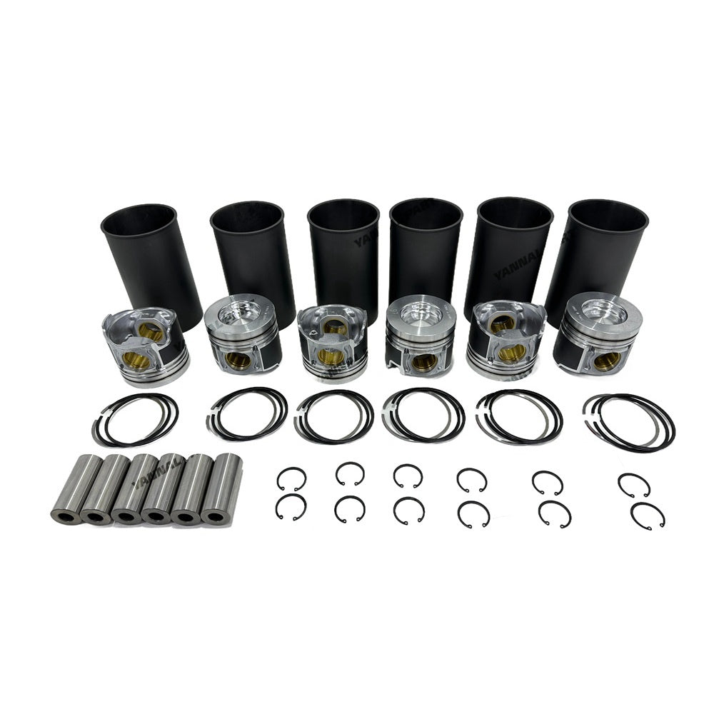 J08E New Cylinder Liner Kit For Hino 238 268 338 Excavator Engine Parts