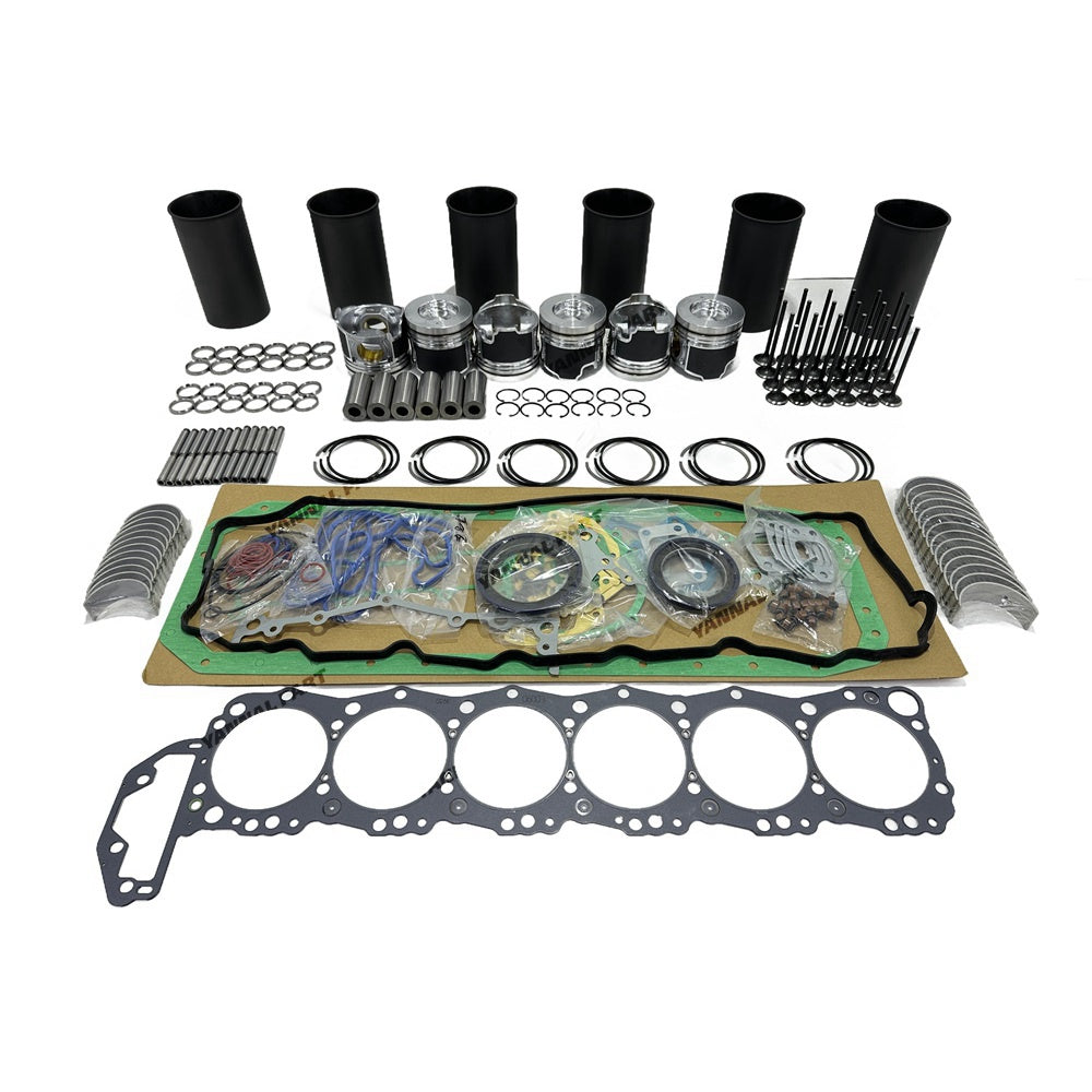 Overhaul Rebuild Kit Compatible For Hino Engine J08E J08ET J08E-TW Truck 238 268 338 Replacement