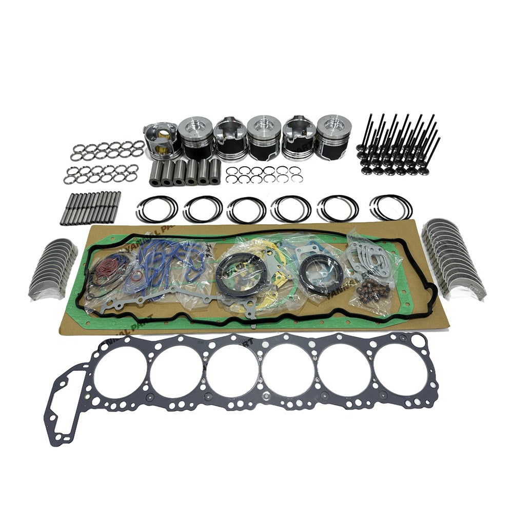 Overhaul Rebuild Kit for Hino Engine J08E J08ET Tractor Excavator Forklift