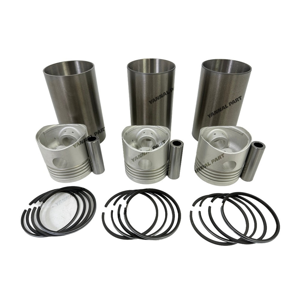 K3B Piston With Rings Liner Set For Mitsubishi TU1500 TX1510 TX2160 Tractor