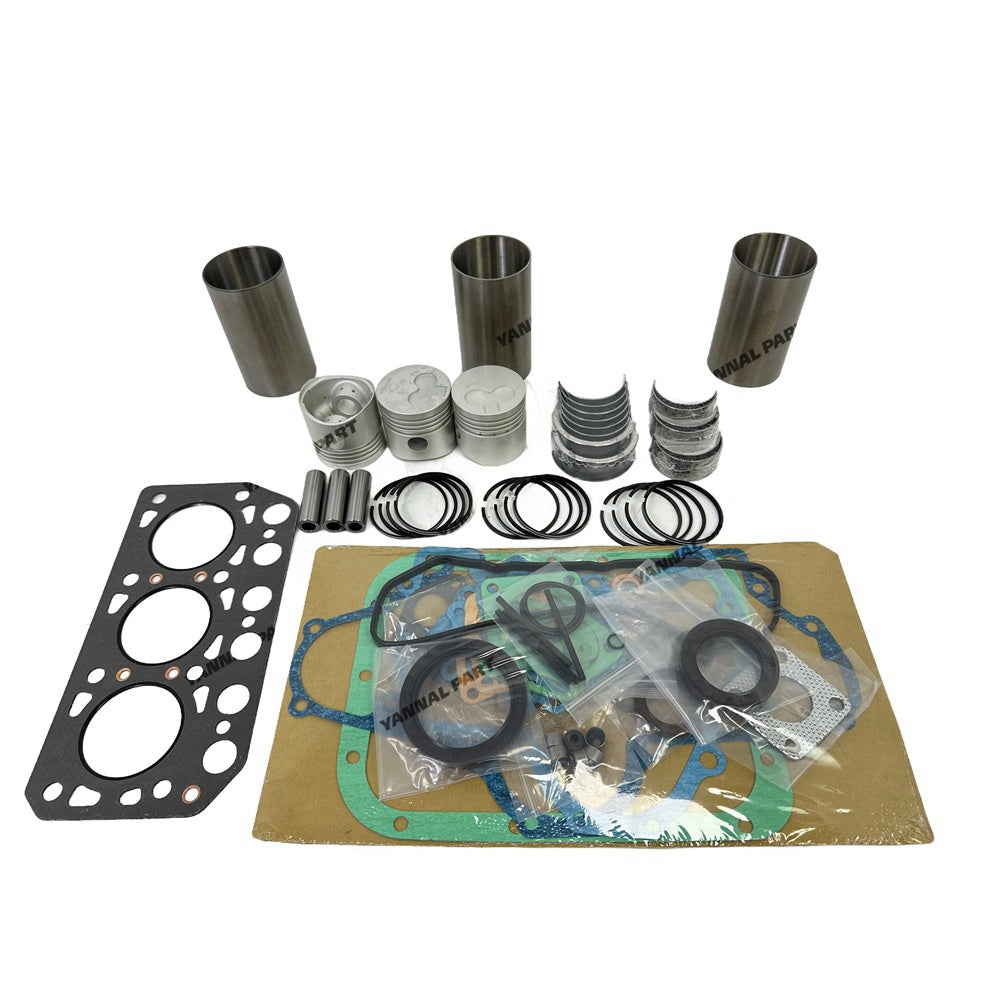 Overhaul Rebuild Kit (not included Valves kit) Compatible with Mitsubishi K3B Engine Nissan H-15 N120 N150 Loader