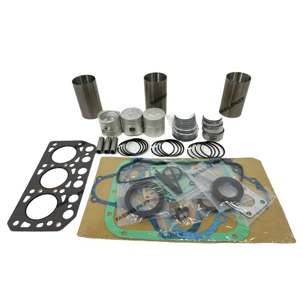 Overhaul Rebuild Kit (not included Valves kit) Compatible with Mitsubishi K3B Engine Nissan H-15 N120 N150 Loader