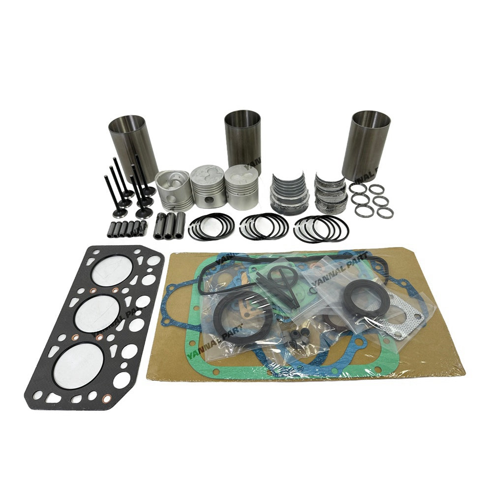 Overhaul Rebuild Kit Compatible with Mitsubishi K3B Engine Iseki TU1500 TX1510 TX2160 Tractor