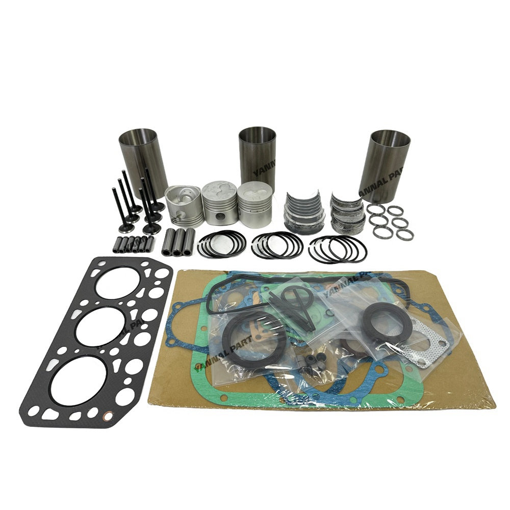 K3C Overhaul Kit Engine Replacement Parts For Mitsubishi K3C Engine Iseki TU150 TU155 TU157 TU1600 Tractor