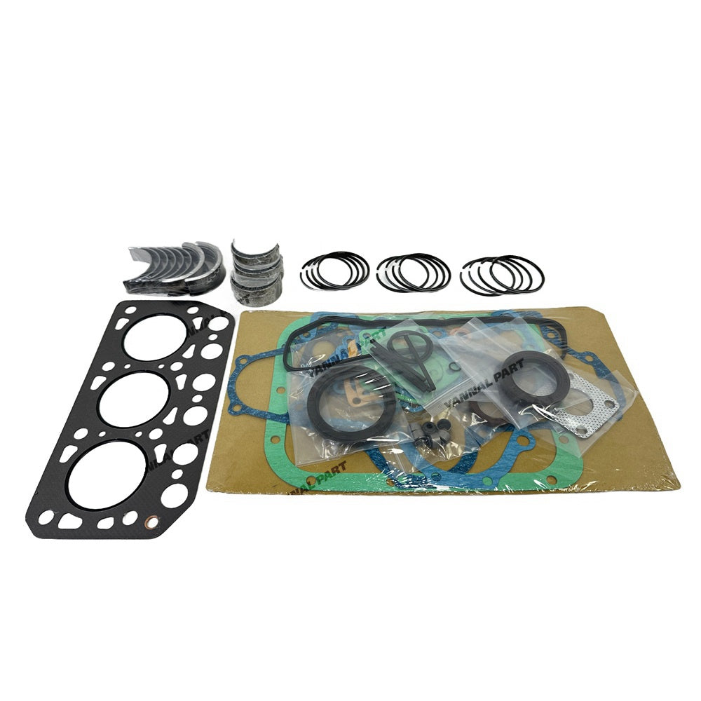 K3C Overhaul Re-Ring Kit Fits For Mitsubishi K3C Engine Cat Excavator Loader Mini Tractor MT1601