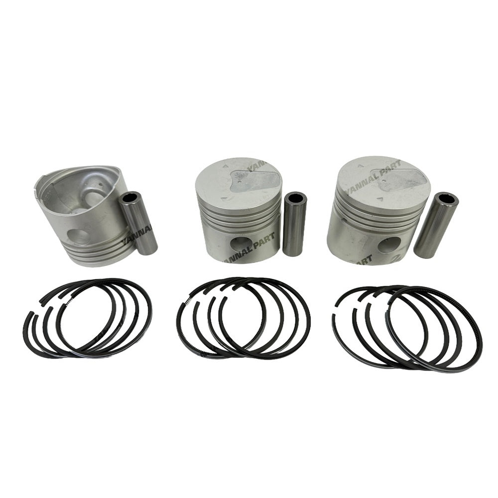 For Mitsubishi K3D K3D-1 Overhaul Rebuild Kit Piston Rings Liner MM436618