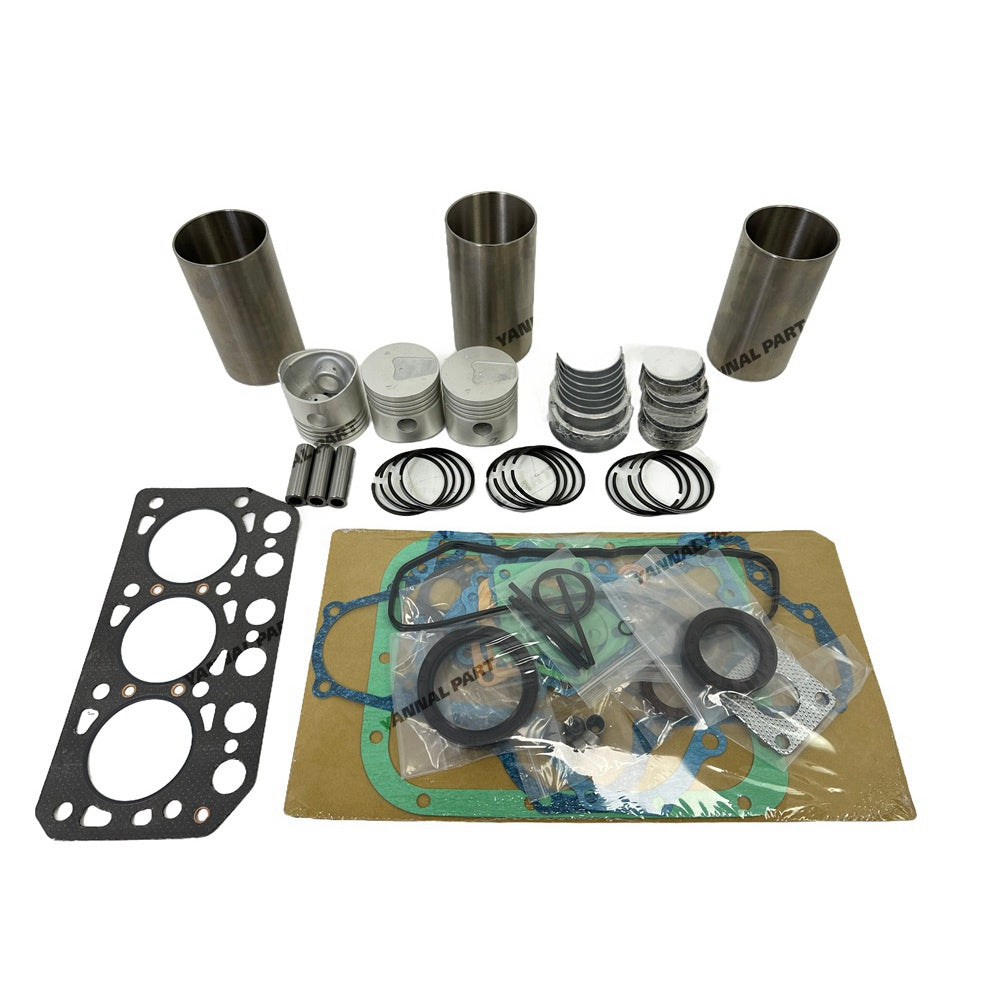 K3D Overhaul Rebuild Kit Compatible with Mitsubishi K3D Engine Fit Iseki TU160 TU165 TU167 TU170 TU175