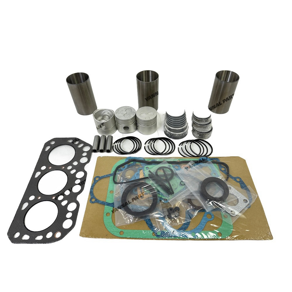 K3H Overhaul Rebuild Kit Without valve Kit Compatible with Mitsubishi K3H Engine Fit Iseki Tractor