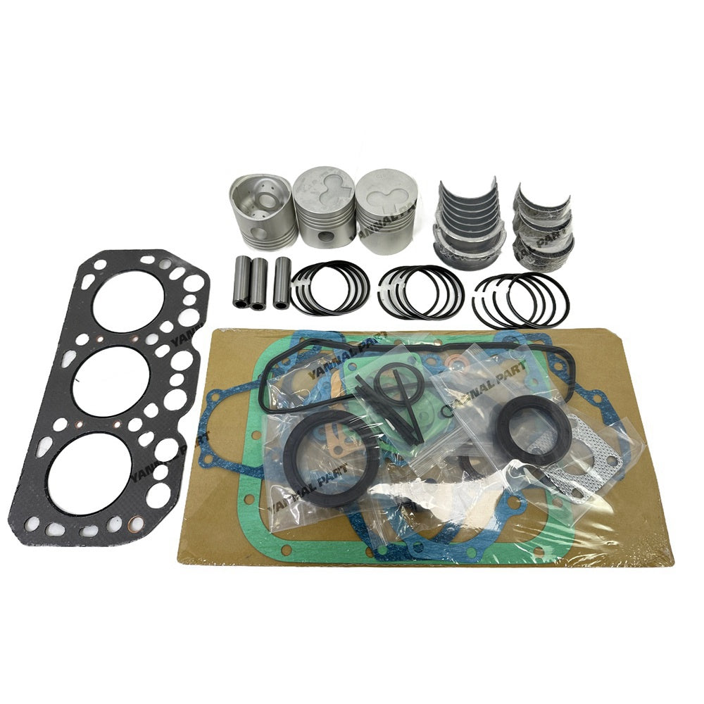 Overhaul Rebuild Kit £¨No valve set, no cylinder liner£©Compatible with K3H Mitsubishi K3H Engine