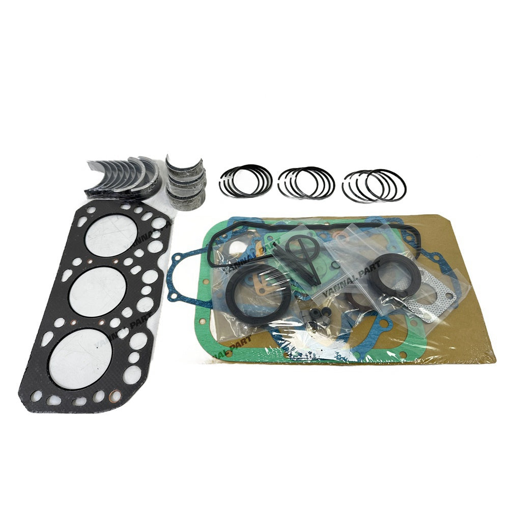 K3H Overhaul Re-Ring Kit Compatible with Mitsubishi K3H Engine Fit Iseki Tractor