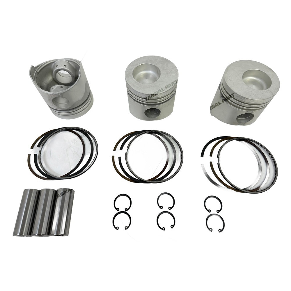 K3M Overhaul Kit With Piston Rings Liner For Mitsubishi Engine MT300 MT301D