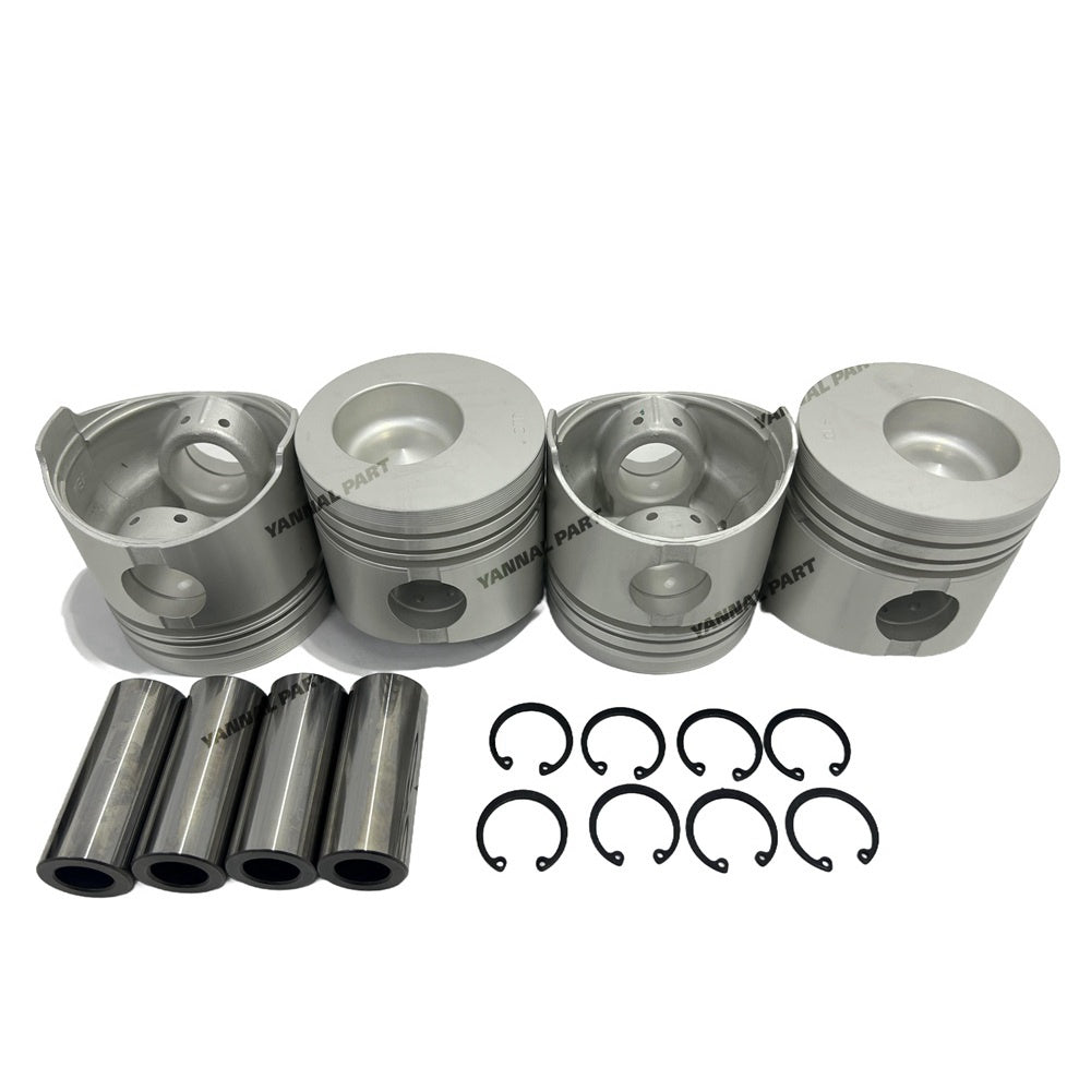 For Mitsubishi K4D Overhaul Rebuild Kit gasket Kit engine Bearing Piston liner Kit + 8pcs inlet outlet valves