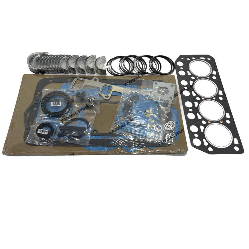 K4D Overhaul Re-Ring Kit For Mitsubishi MT2201D M2501 Tractors Engine Parts