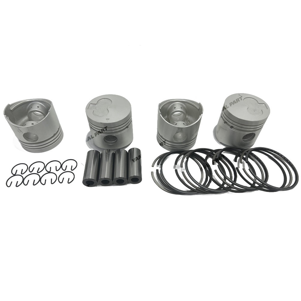 K4E Piston Rings Cylinder Liner Set For Mitsubishi K4E-DI Excavator MX35 MX45