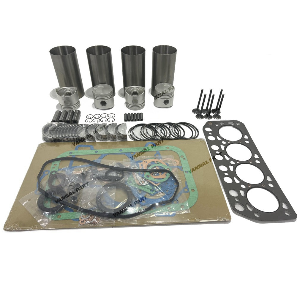 K4E Overhaul Rebuild Kit For Mitsubishi Engine K4E-DI Excavator MX35 MX45 Parts