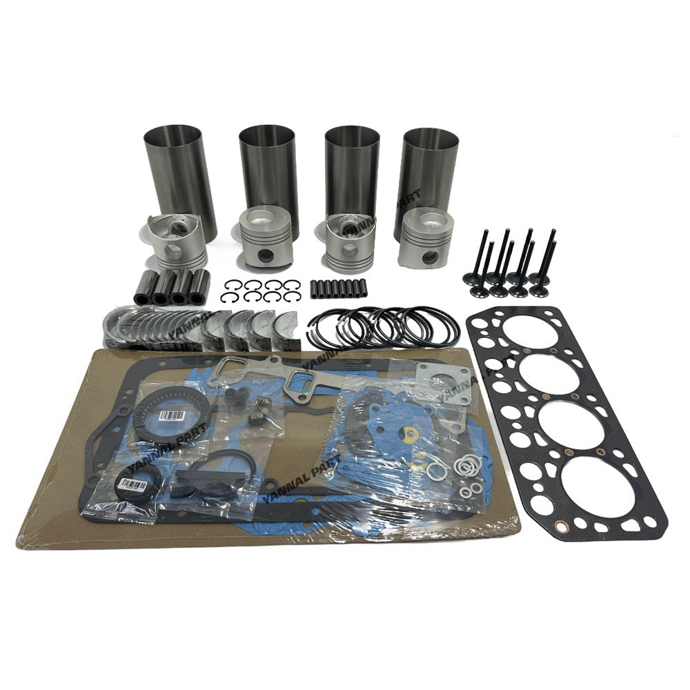 K4F Overhaul Rebuild Kit Replacement For Mitsubishi Engine Cat WS200 WS210 Loader Replacement Piston MM438914