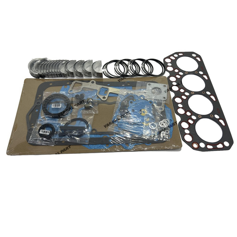 K4M Overhaul Re-Ring Kit Fits For Mitsubishi K4M Engine Caterpillar MS040 ME40 Excavator B25 S30 B30 S550 B550 S580 Loader