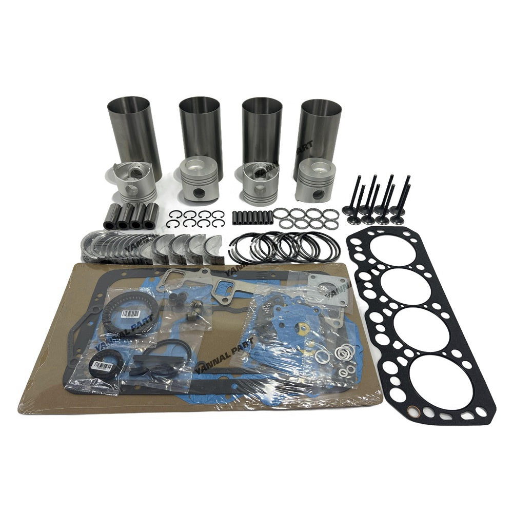 For Mitsubishi K4N Rebuild Overhaul Kit Piston gasket Bearing liner