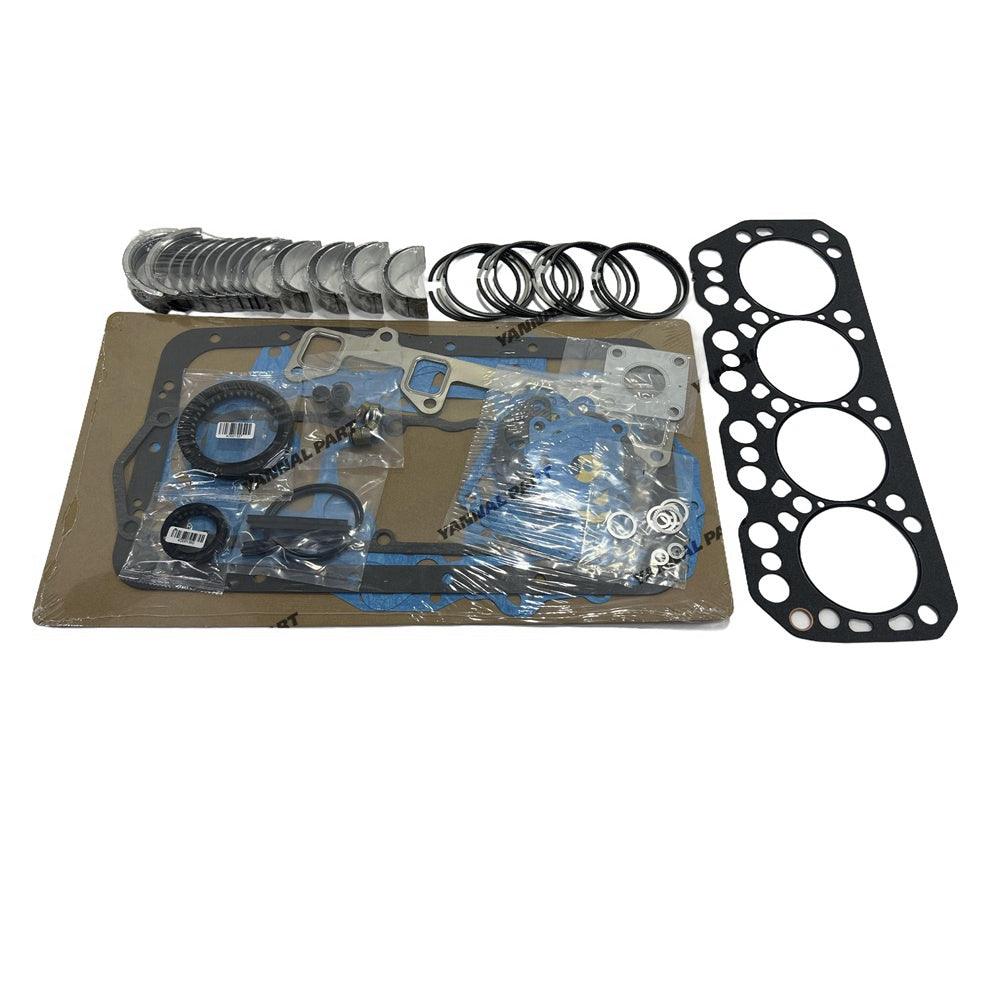 K4N K4N-EDI K4N-D K4N-D31YSA Overhaul Re-Ring Kit Compatible with Mitsubishi Engine Piston Ring & Main/Con Rod Bearing & Full Gasket Kit