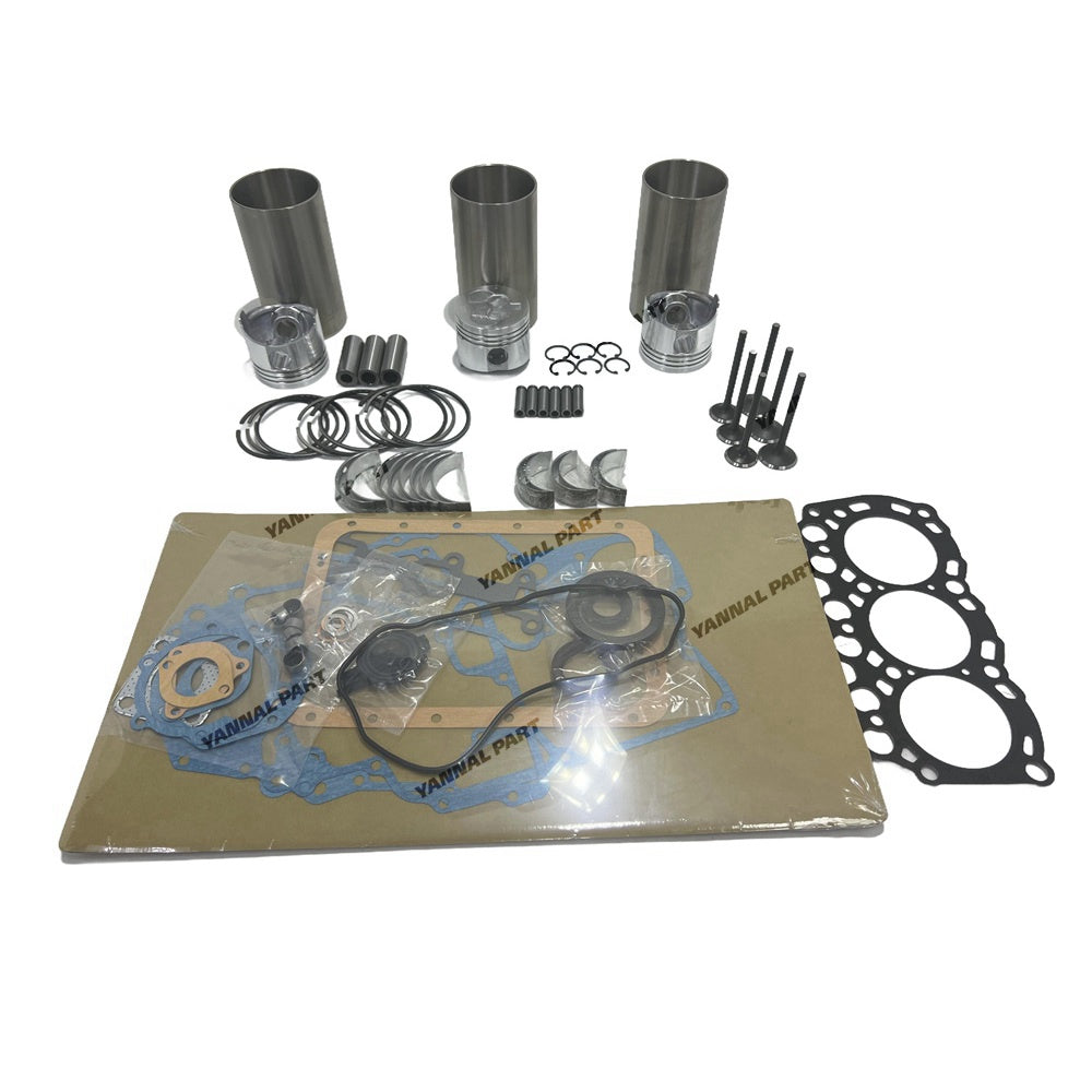 L3E Overhaul Rebuild Kit For Mitsubishi Engine MM20 MM20CR MM20SR MM20T MX15 Excavator