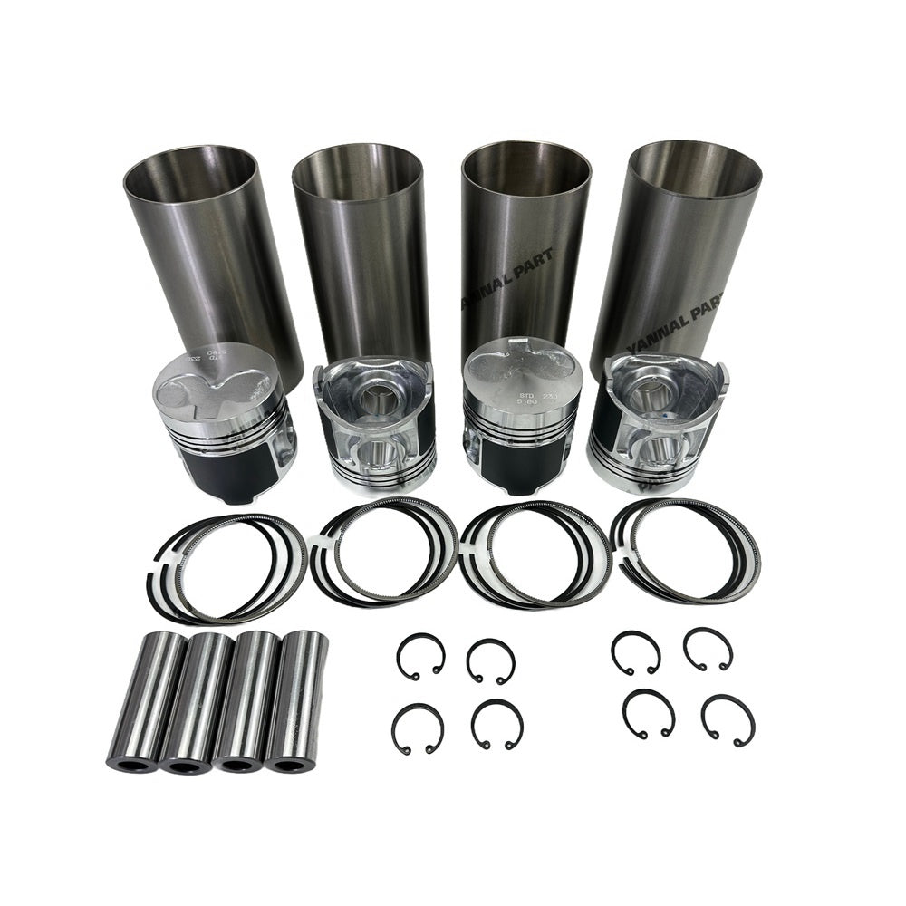 N844-C Cylinder Liner Kit For Shibaura N844-D N844L ST450 T1530 Tractor