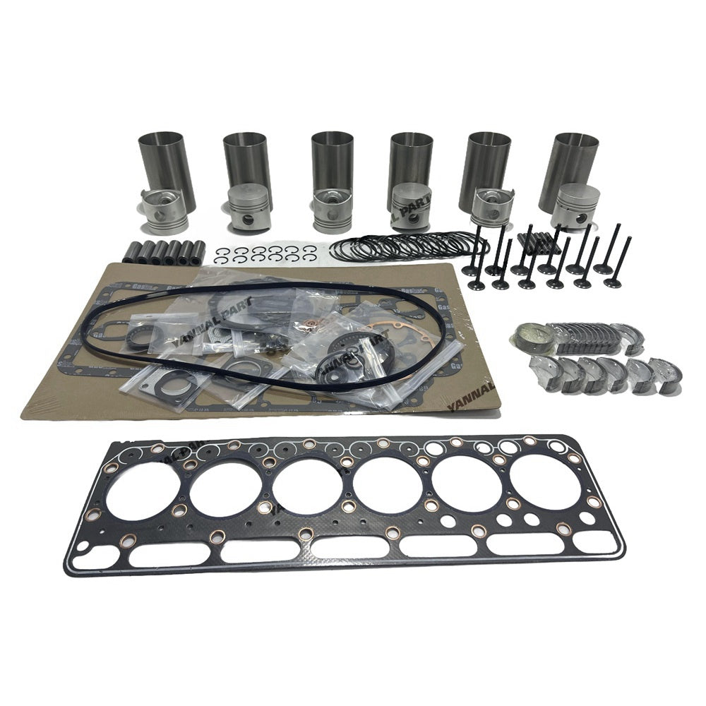 Overhaul Rebuild Kit For Kubota Engine S2600 S2600A Tractor M4050 M4050DT M4500 M4500DT Excavator KH-170L KH-28L