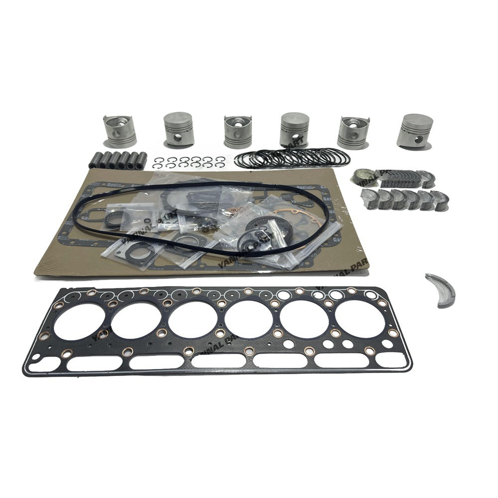 S2802 Overhaul Rebuild Kit With Full Gasket Kit Piston And Ring Set Bearing Set For Kubota Tractor Engine Parts