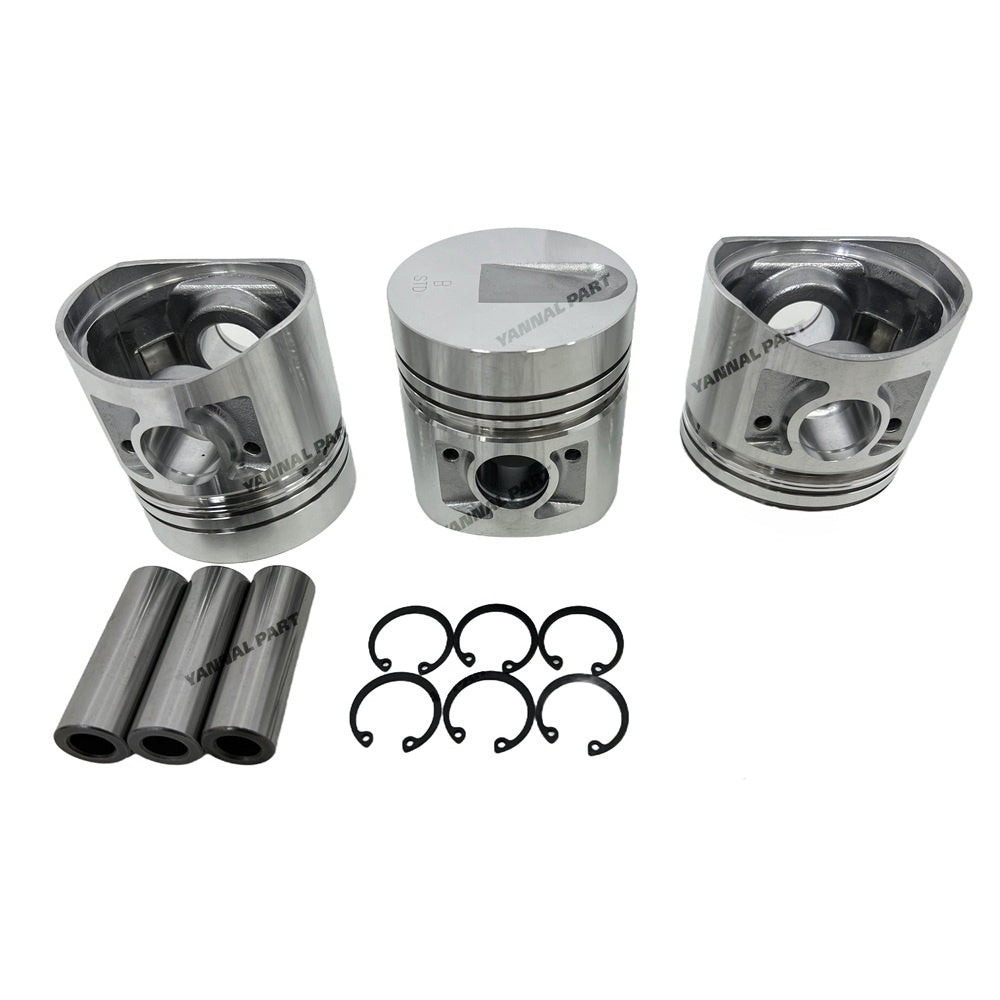Piston Kit With Ring Set S3E For Mitsubishi WS300A Piston 34617-00100