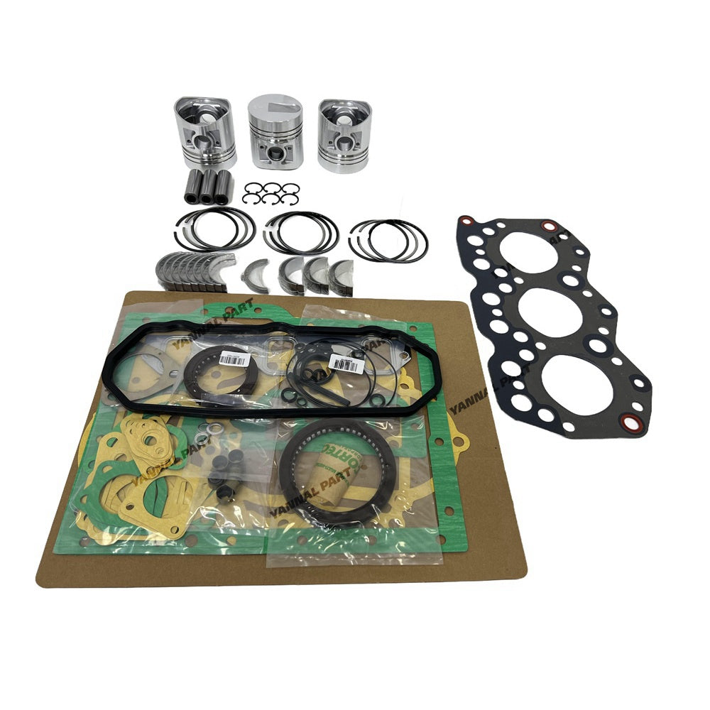 For Mitsubishi Engine S3E9T S3E9 Overhaul Rebuild Kit + Ring + Piston + crankshaft Main conrod Bearing + Full Complete Gasket kit