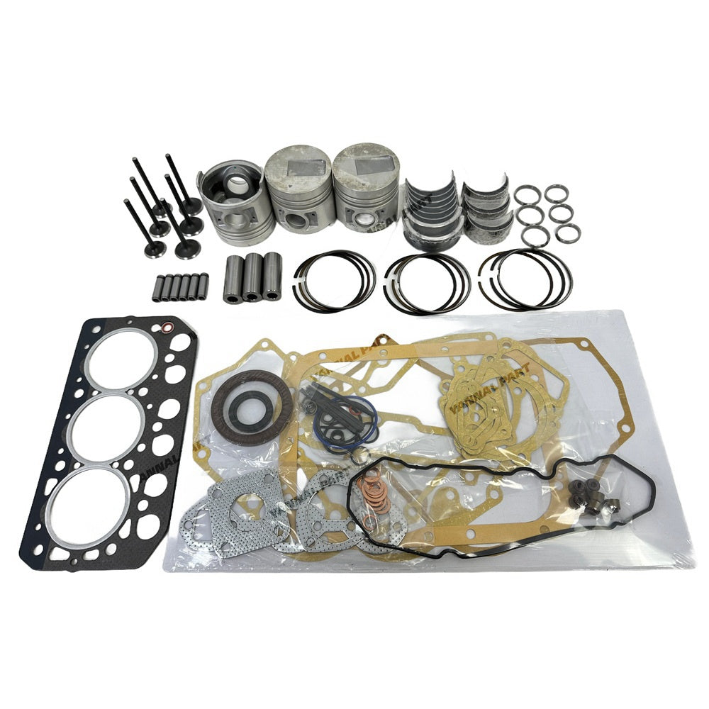 S3L Engine Rebuild Kit (No cylinder liner) For Mitsubishi S3L2 S3L Engine EB250 EB300 EB306 Excavator MT160 MT165 MT190 Tractor