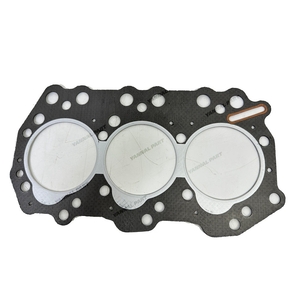 For Mitsubishi S3QT S3Q-2 S3Q2 Overhaul Rebuild Kit Full Cylinder Head Gasket Kit Engine Bearing Piston Liner Kit + 6pcs Valve + 6pcs Guides