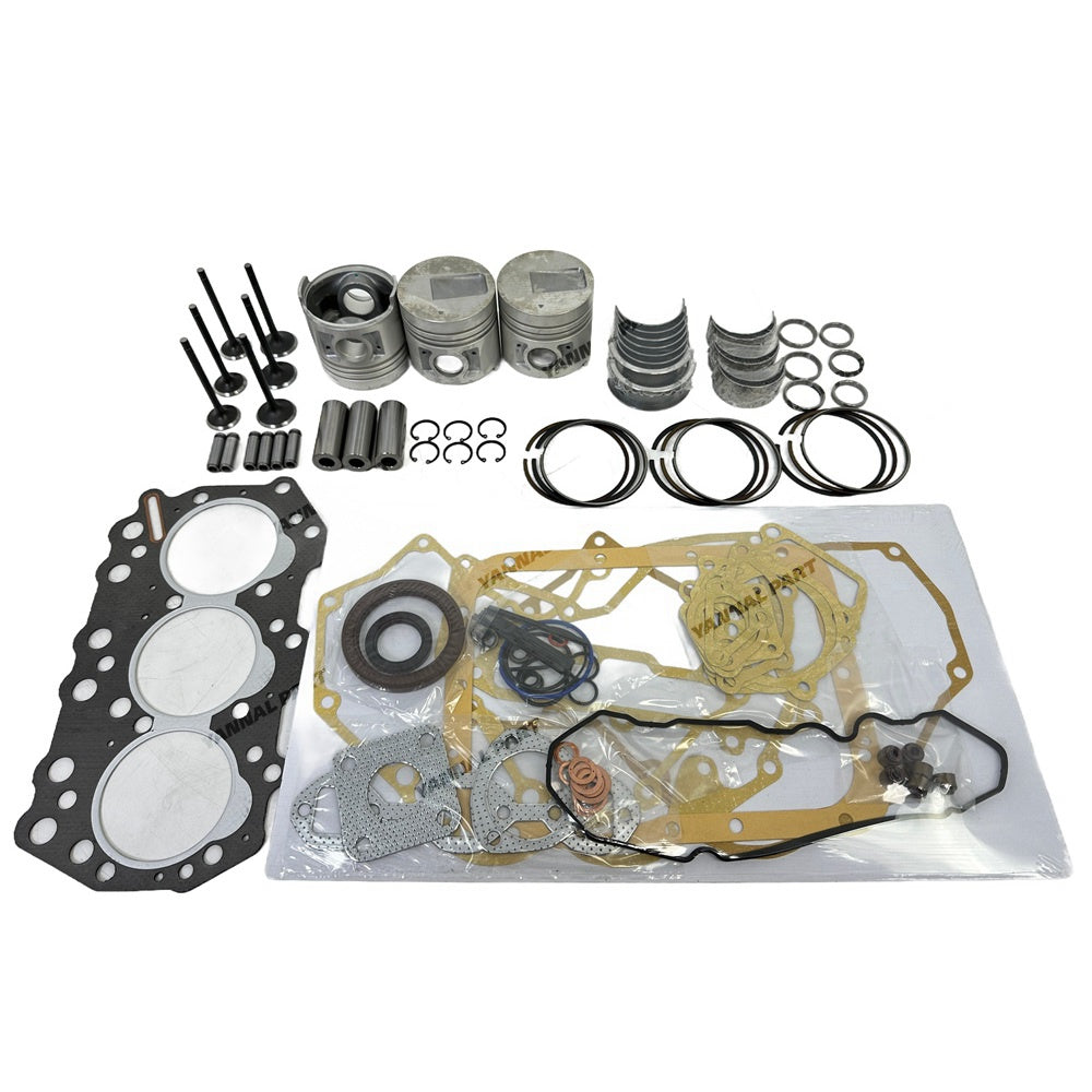 Overhaul Rebuild Kit Compatible with S3Q2 S3Q2T Mitsubishi Engine Caterpillar CAT 901B Loader 3035C 303CCR