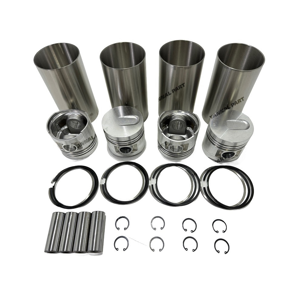 S4E Overhaul Rebuild Kit For Mitsubishi Piston Rings Cylinder Liner Set Engine Parts 34417-04101 94*2.5HK + 2 + 4.5