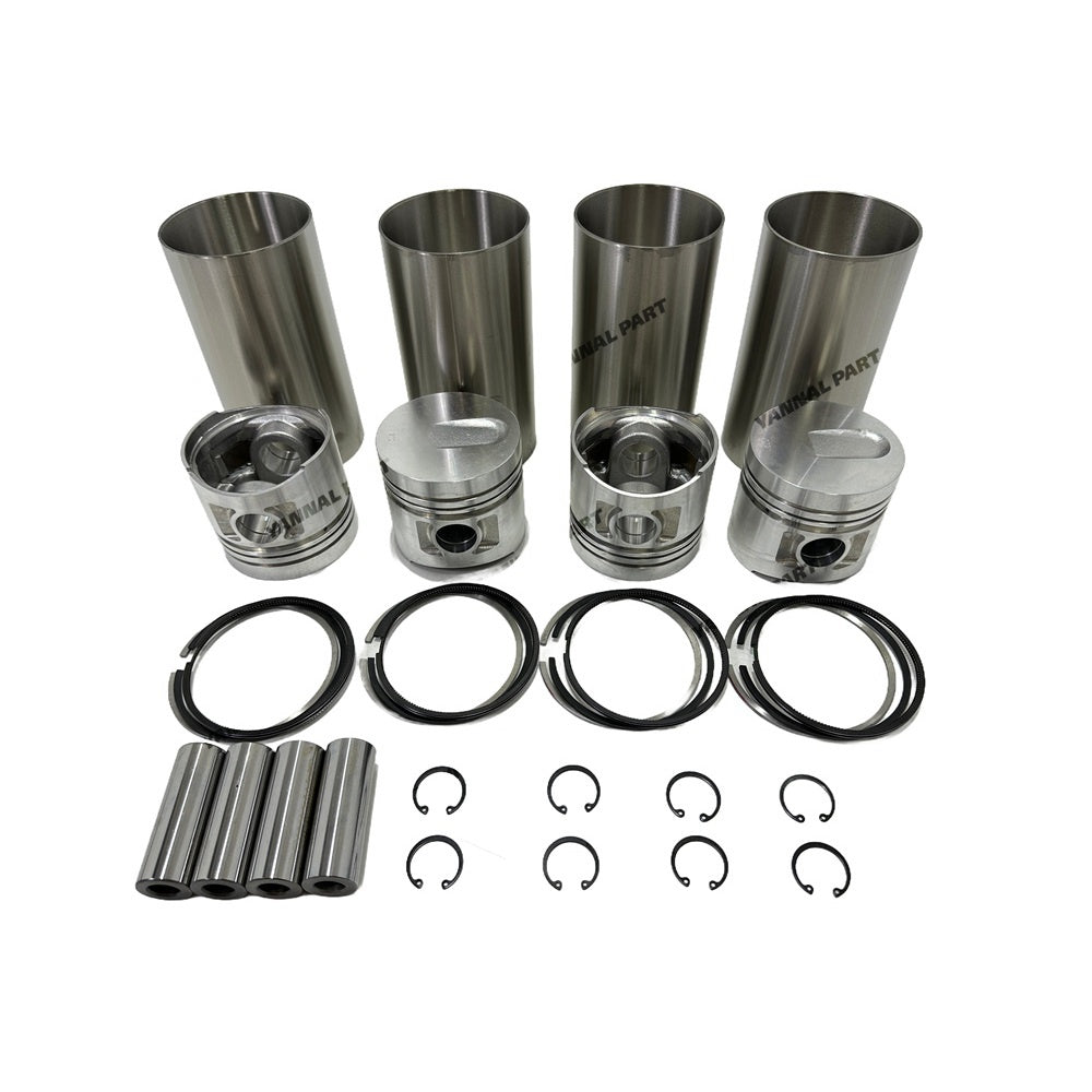 S4E Overhaul Rebuild Kit For Mitsubishi Piston Rings Cylinder Liner Set Engine Parts 34417-04101 94*2.5HK + 2 + 4.5