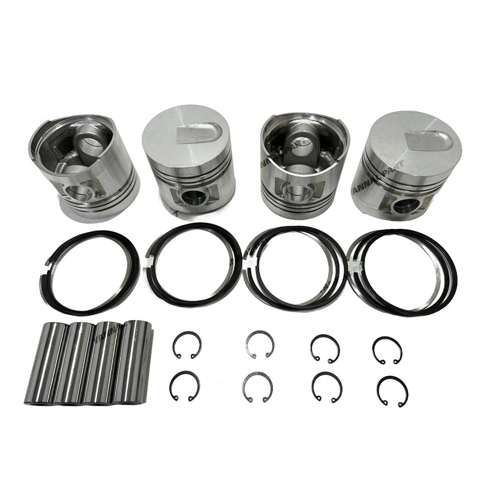 S4E Overhaul Rebuild Kit For Mitsubishi Piston Rings Cylinder Liner Set Engine Parts 34417-04101 94*2.5HK + 2 + 4.5