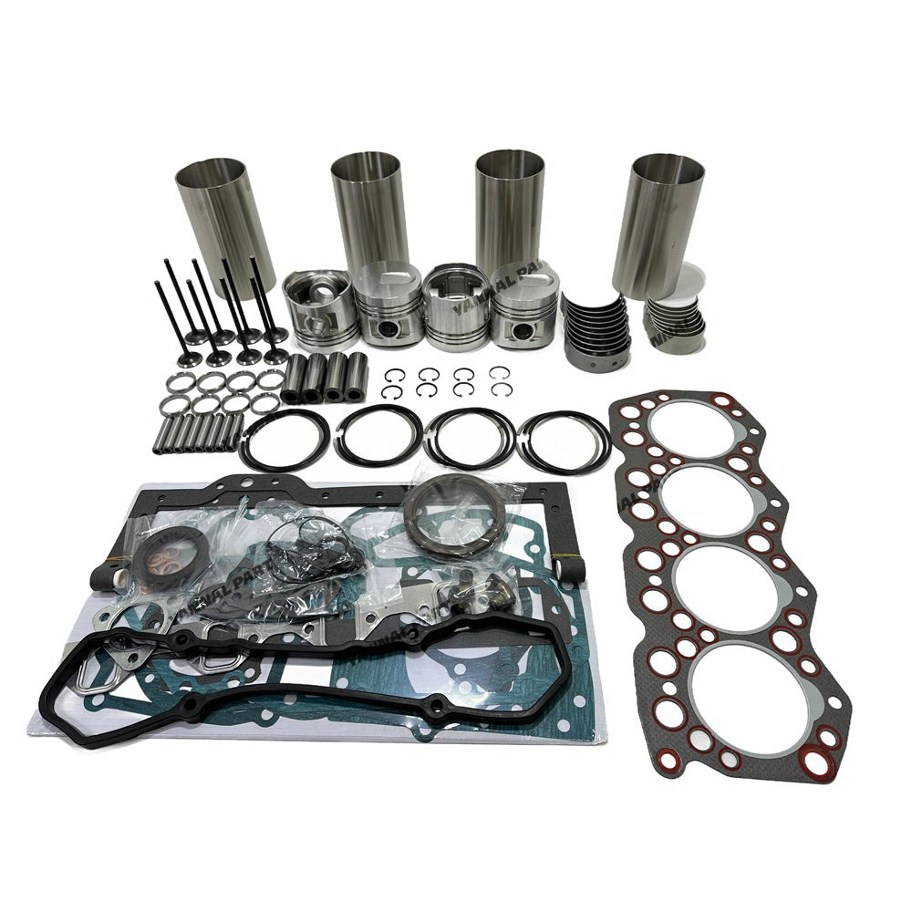 S4E Overhaul Rebuild Kit Replacement For Mitsubishi S4E2 Engine FD20 FD23 FD25 Forklift Piston 34417-04100