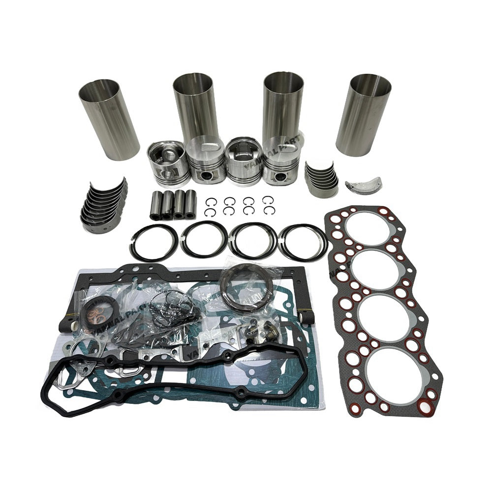 S4E Overhaul Rebuild Kit (No valve set) For Mitsubishi S4E S4E2 Engine FD20 FD23 FD25 Forklift Piston Diameter 94mm 34417-04100 34417-04101