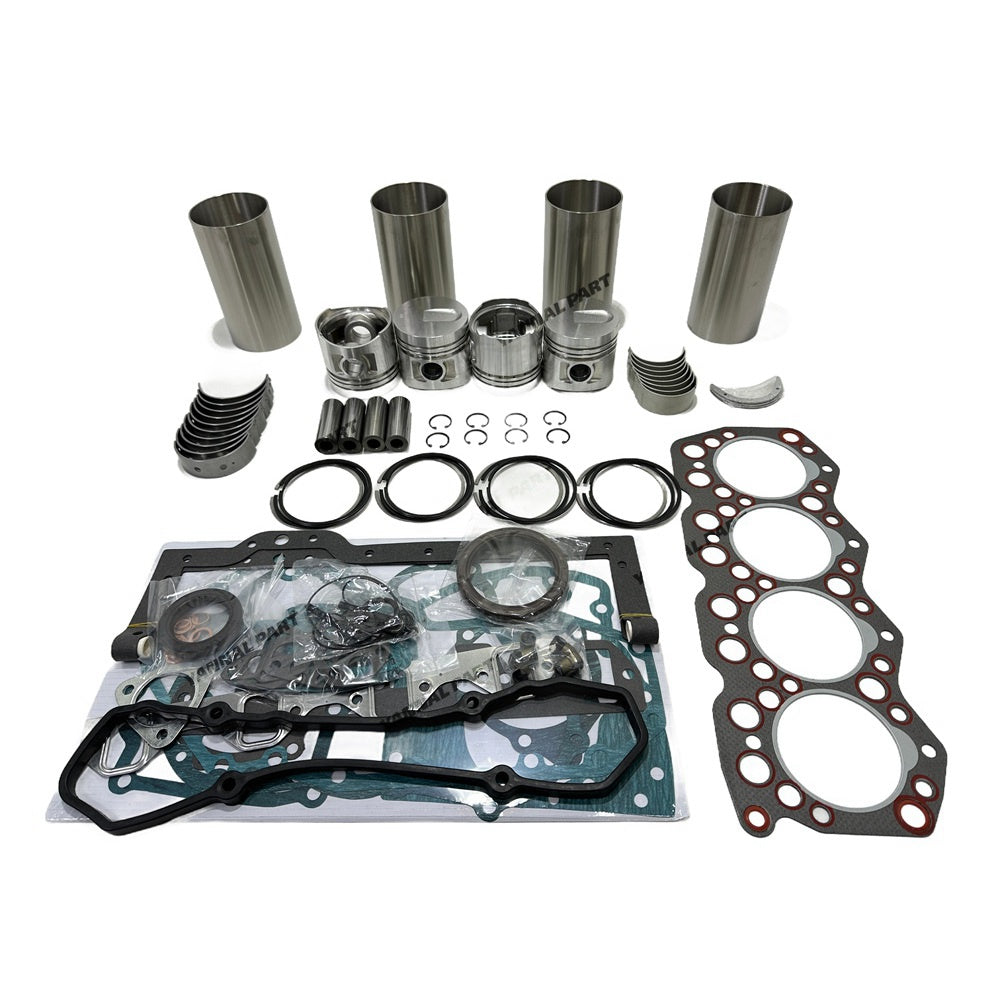 S4E Overhaul Rebuild Kit (No valve set) For Mitsubishi S4E S4E2 Engine FD20 FD23 FD25 Forklift Piston Diameter 94mm 34417-04100 34417-04101