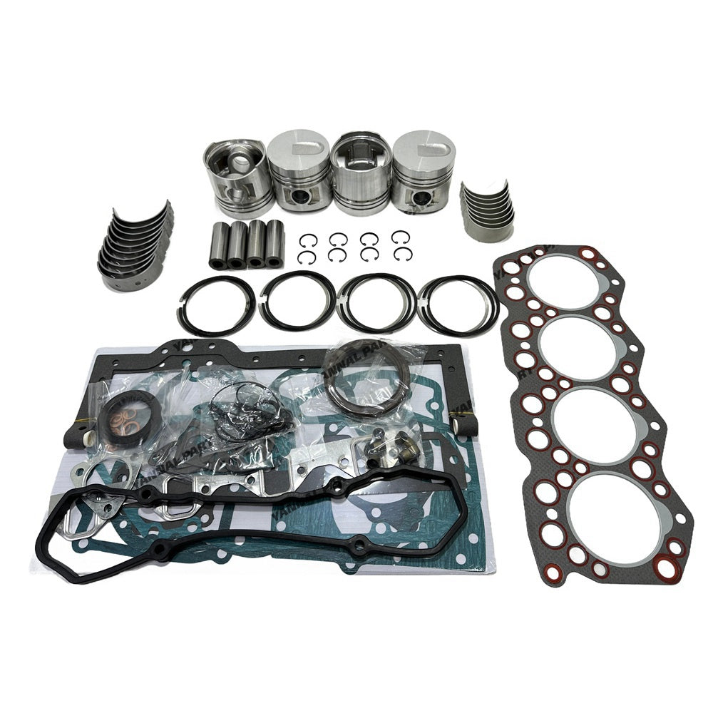 S4E Piston & Ring & Gasket Kit & Bearing For Mitsubishi 94*2.5HK + 2 + 4.5