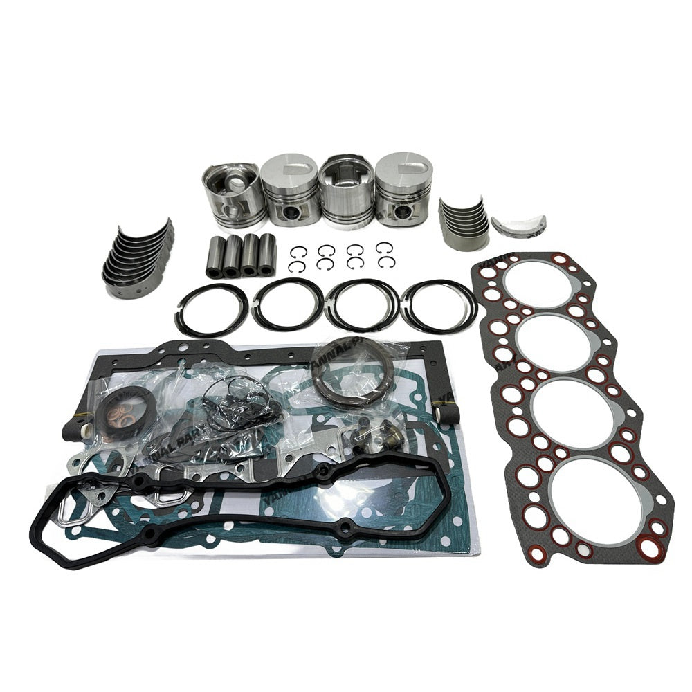 S4E Overhaul Rebuild Kit (No cylinder liner and valve) For Mitsubishi S4E S4E2 Engine FD20 FD23 FD25 Forklift Piston Diameter 94mm 34417-04100 34417-04101