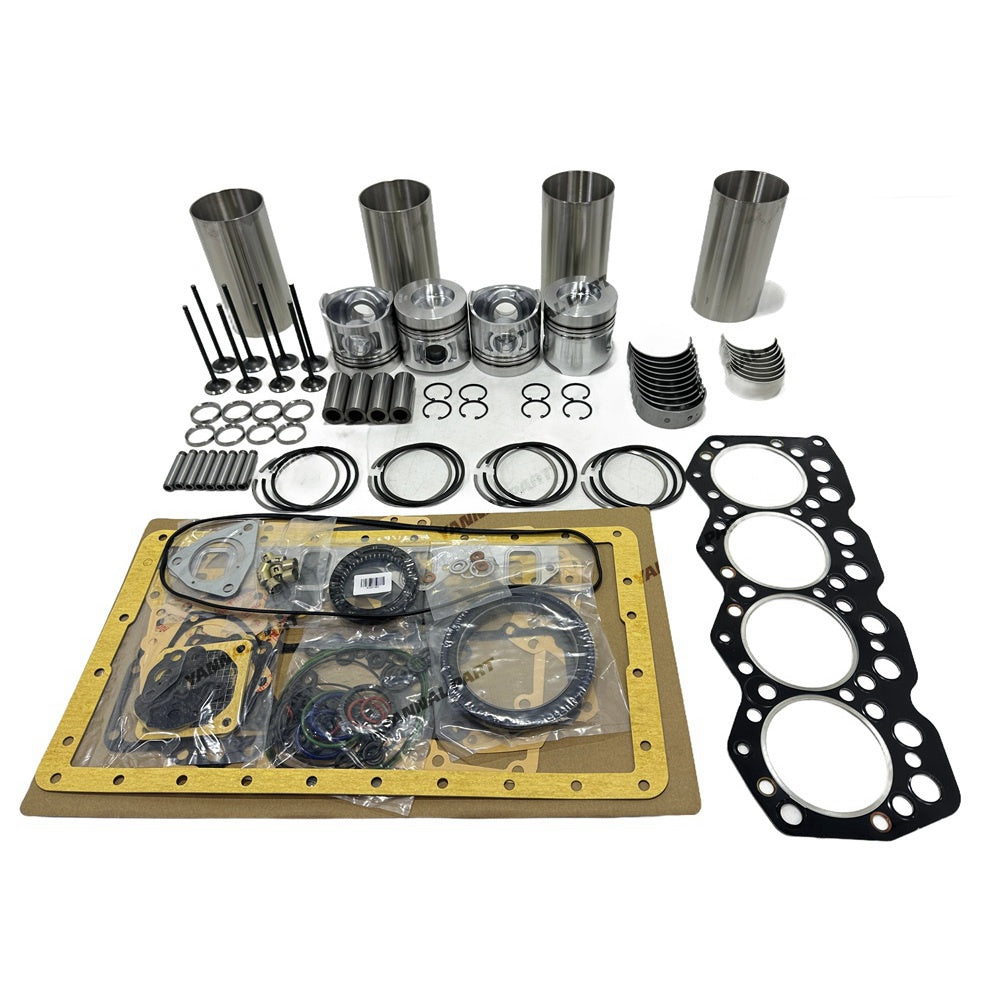 For Mitsubishi S4K Engine Overhaul Rebuild Kit For Caterpillar CAT E318B Excavator