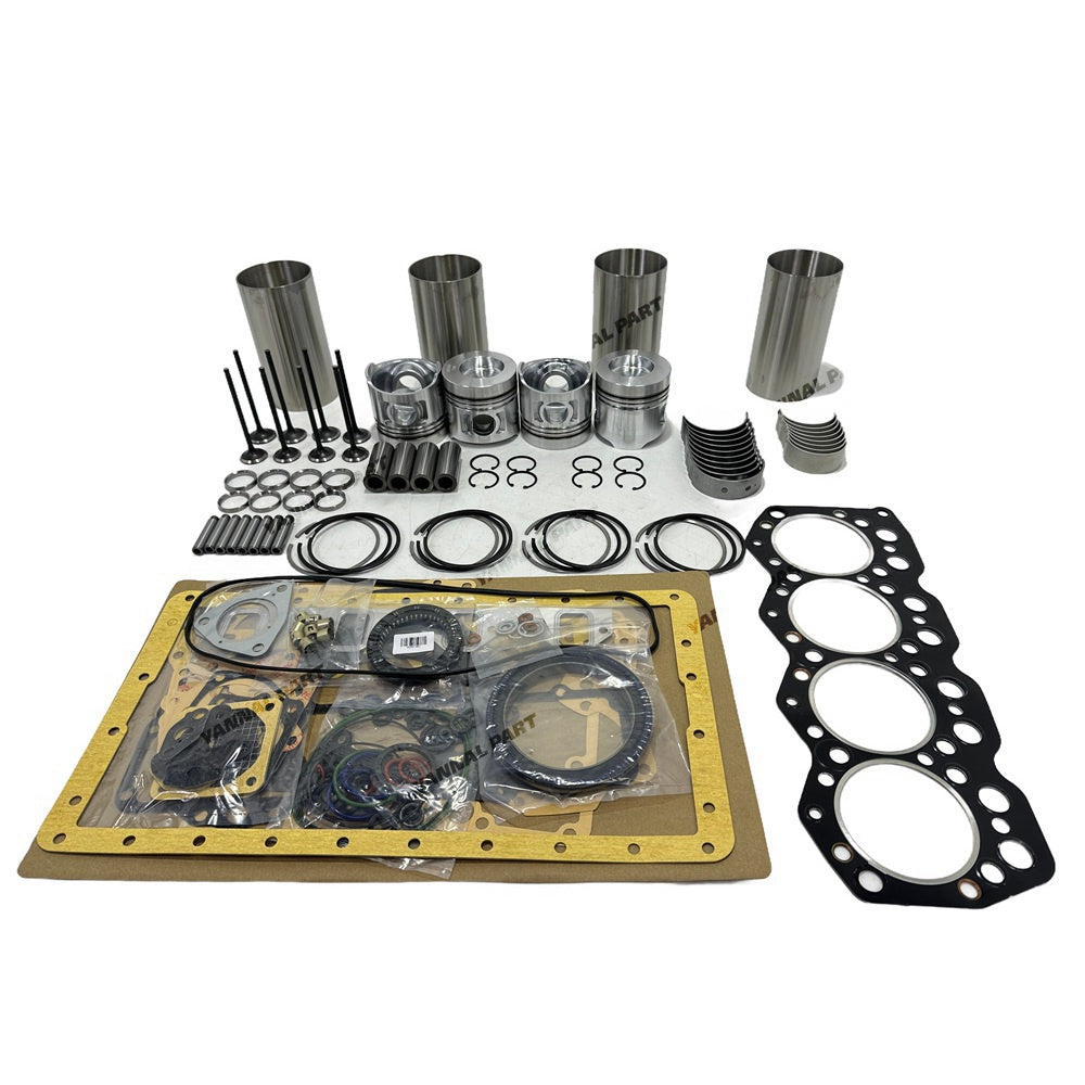 For Mitsubishi S4K Engine Overhaul Rebuild Kit For Caterpillar CAT E318B Excavator