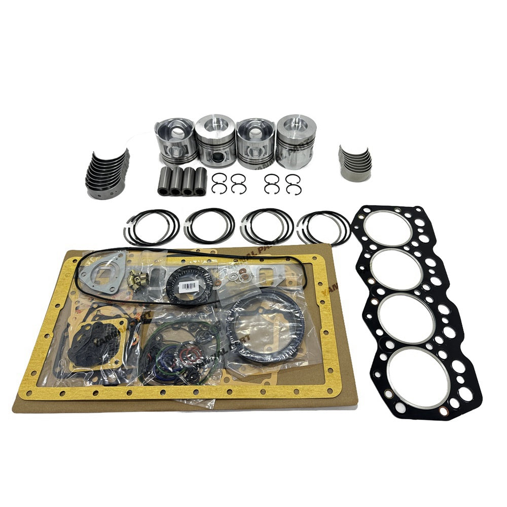 S4K S4KT Piston & Ring & Gasket Kit & Bearing For Mitsubishi CAT E120B E312 E320