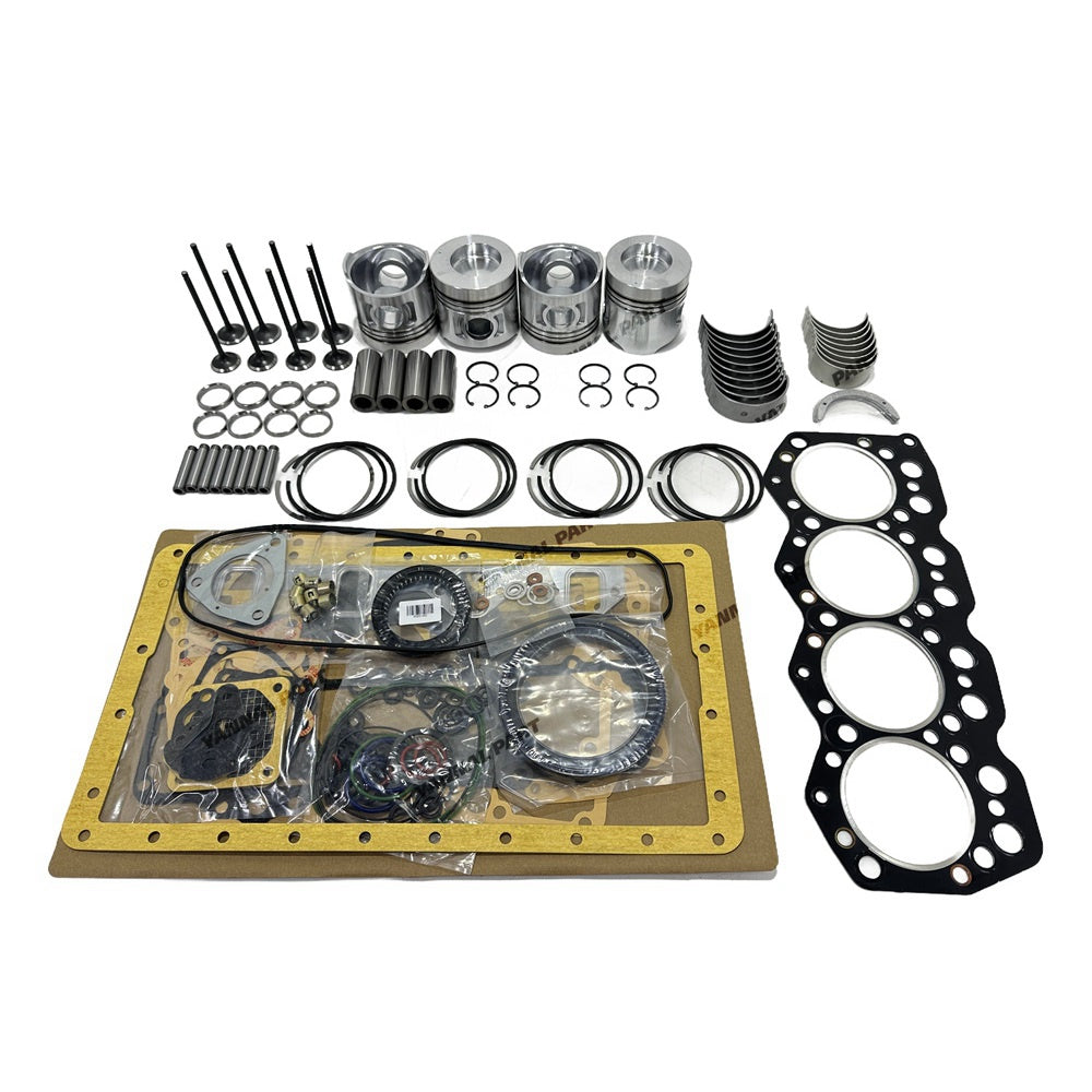 S4K S4KT Overhaul Rebuild Kit (No Liner) For Mitsubishi CAT E120B E312 E320 Excavator Engine Parts