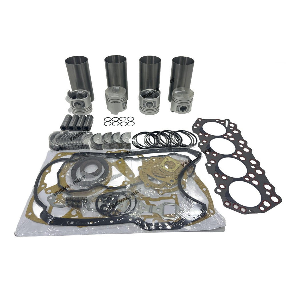 Overhaul Rebuild Kit (not included Valves kit) Compatible with S4Q S4Q2 S4Q2-T S4Q2-Y162SD Engine TEREXS TC51 TC65 MONTANA 4320 4320C 4340 4340 4540 LG LT450D N41 Clark Y1625D F16C F16D