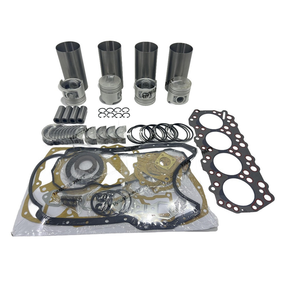 Overhaul Rebuild Kit (not included Valves kit) Compatible with S4Q S4Q2 S4Q2-T S4Q2-Y162SD Engine TEREXS TC51 TC65 MONTANA 4320 4320C 4340 4340 4540 LG LT450D N41 Clark Y1625D F16C F16D