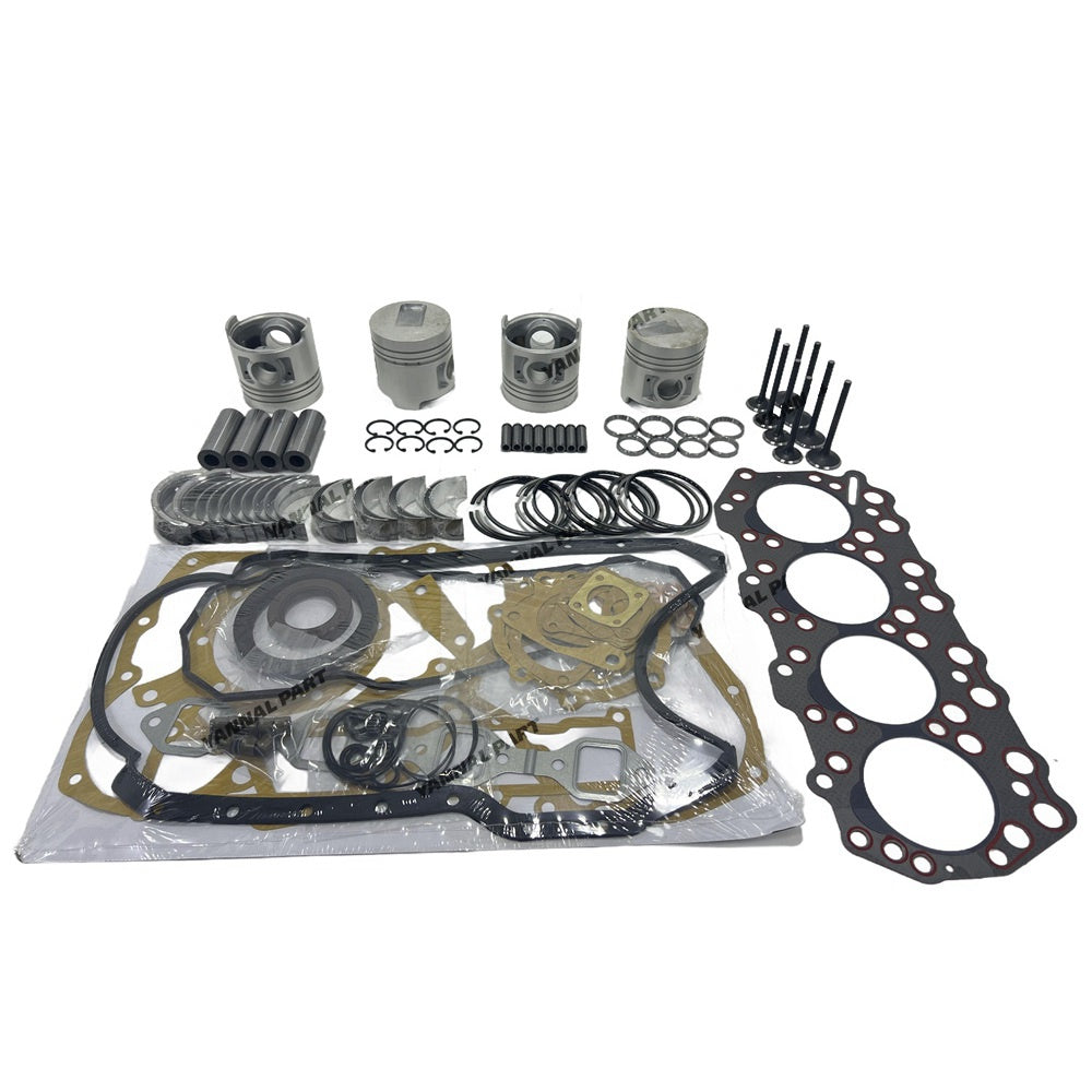 Overhaul Rebuild Kit (No Liner) S4Q S4Q2 For Mitsubishi K5057 R4010 R4047 Excavator ZR45