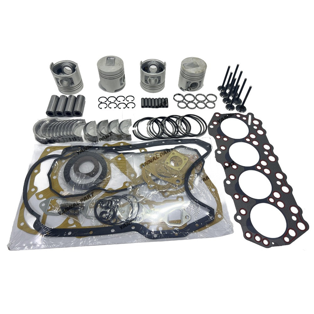 Overhaul Rebuild Kit (No Liner) S4Q S4Q2 For Mitsubishi K5057 R4010 R4047 Excavator ZR45